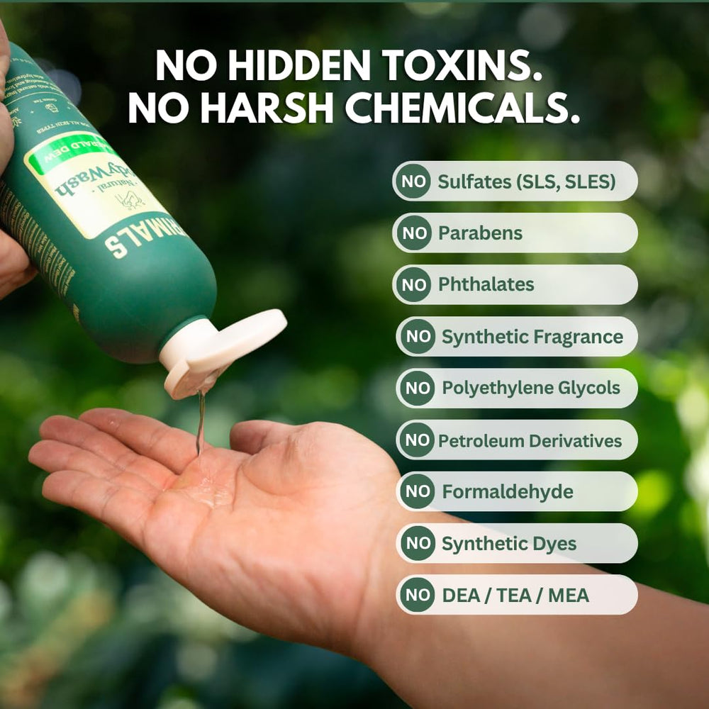 PRIMALS suds closeup showcases rich plant-based lather from Decyl Glucoside