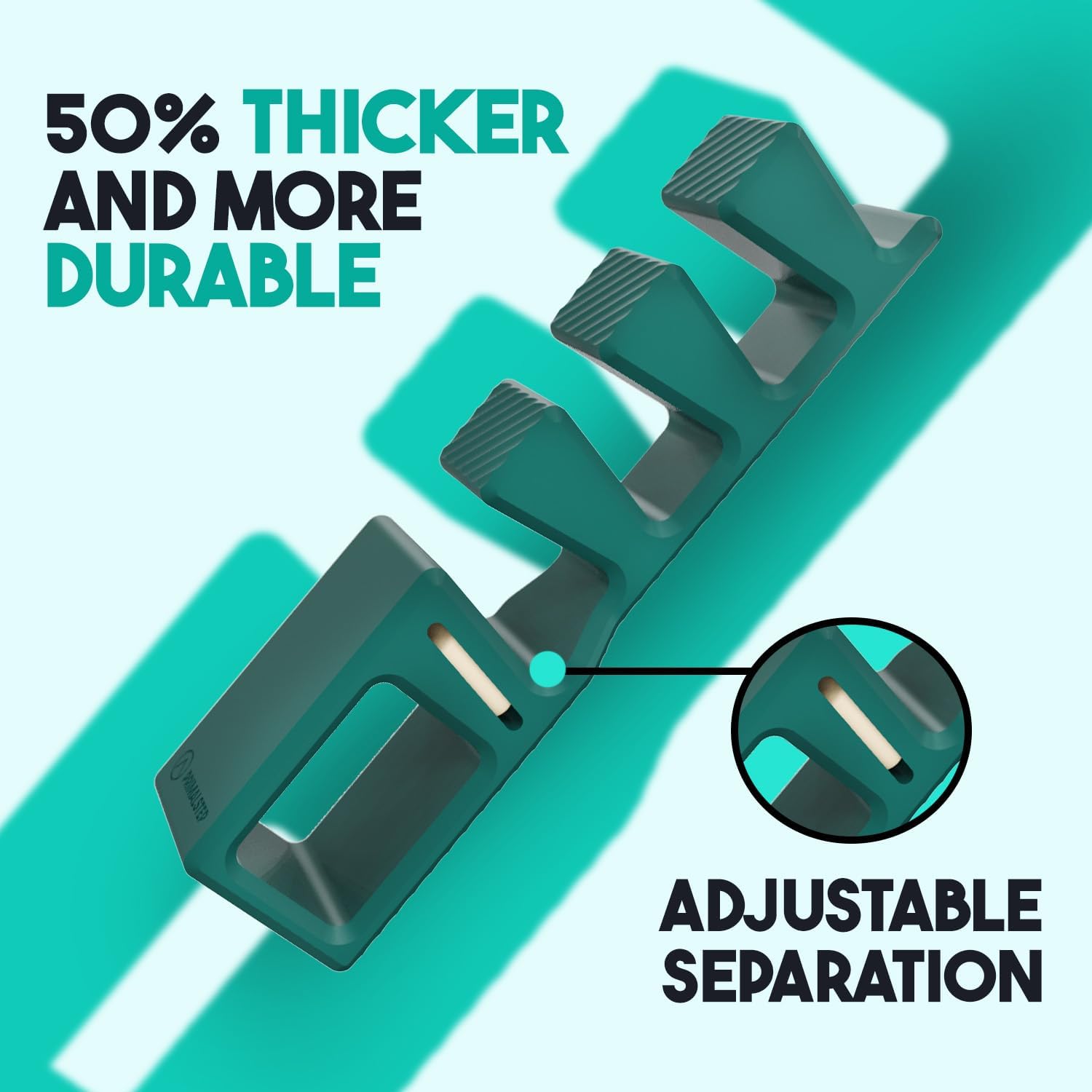 PRIMALSTEP APEX toe separators worn on foot during walking to support toe spread