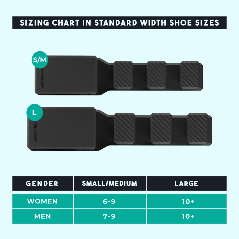 PRIMALSTEP APEX toe separators running-friendly design for workouts.