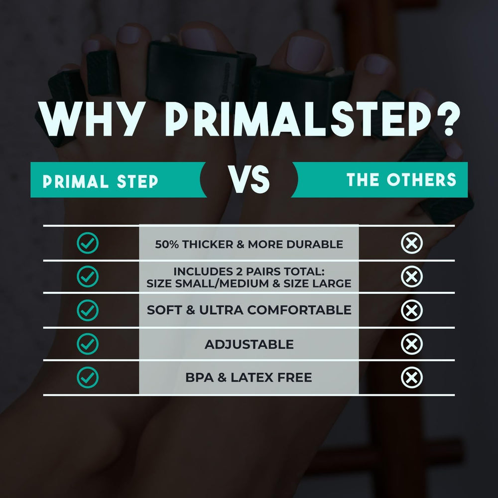 PRIMALSTEP APEX two-pair pack on display highlighting durability and comfort