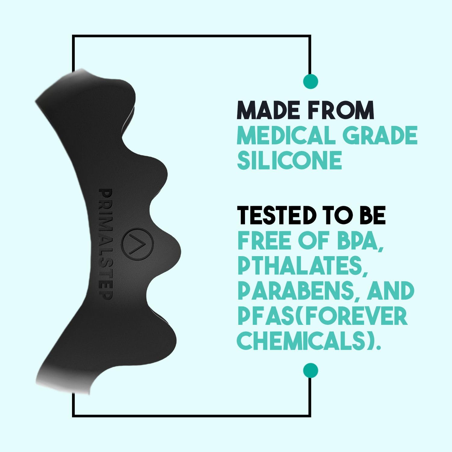 PRIMALSTEP toe separators near bunion areas suggest potential comfort during daily wear.