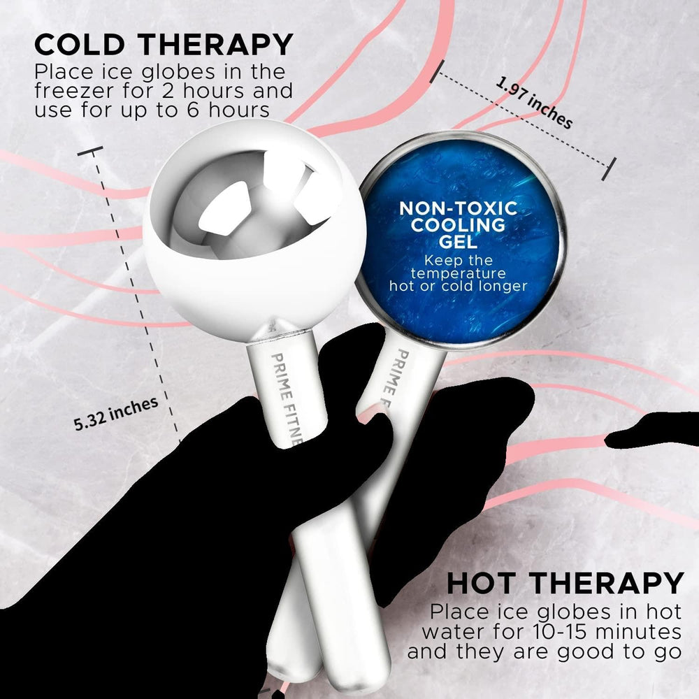Prime Fitness cryo sticks for face deliver precise cooling for targeted areas.