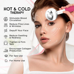 Prime Fitness unbreakable stainless roller stays sturdy during chilly facial massages.