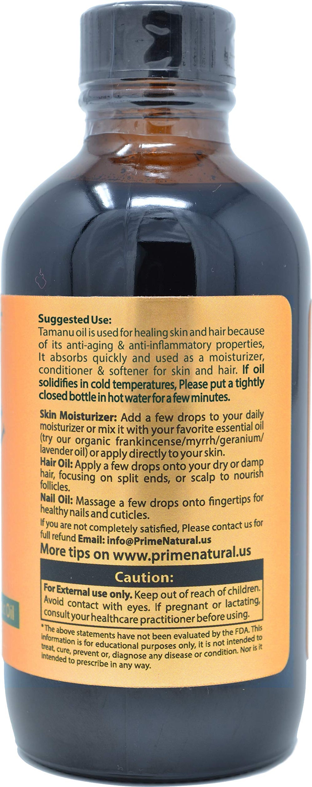 PRIME NATURAL Tamanu Oil cuticles being moisturized for healthy nails