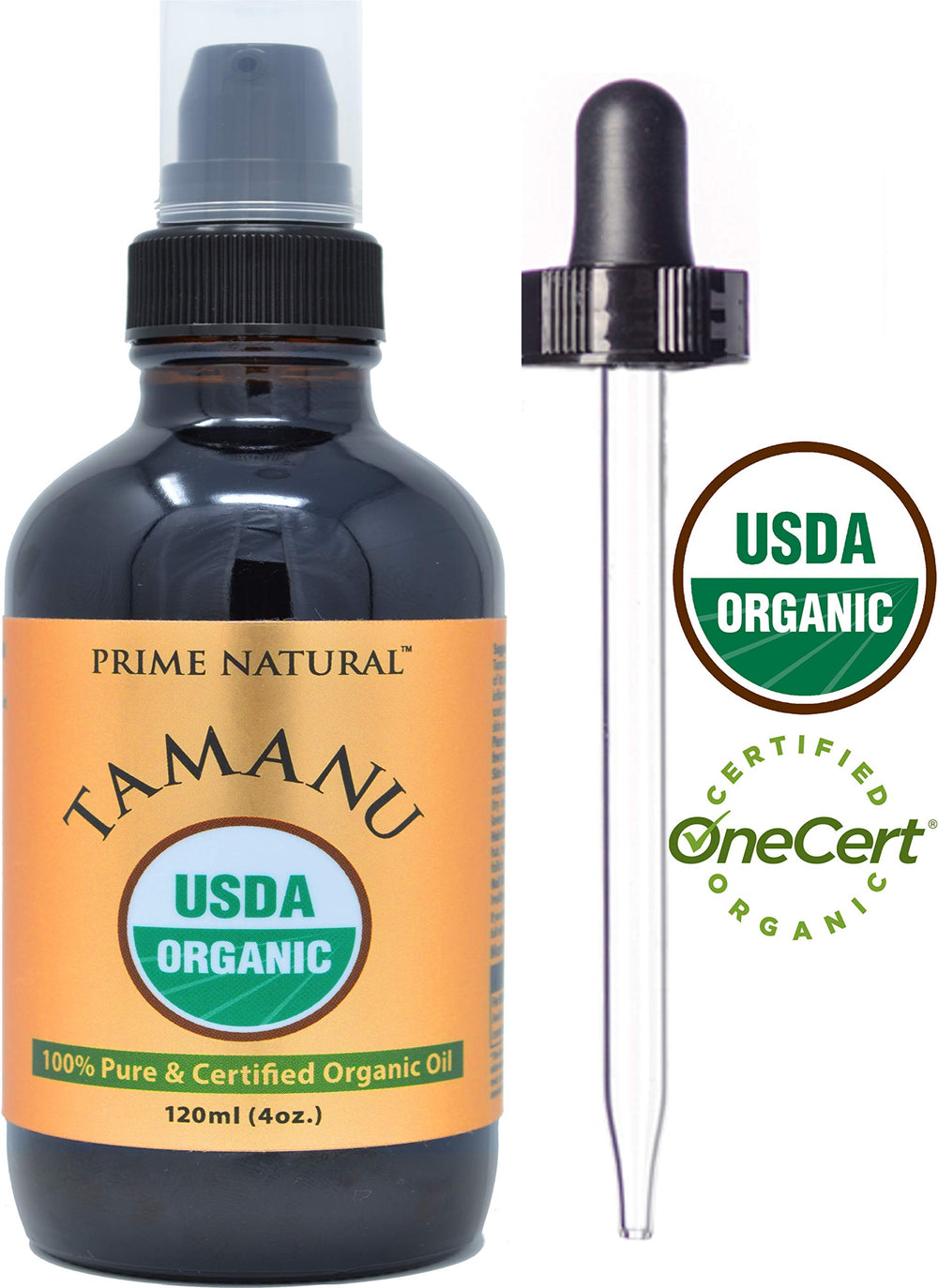 PRIME NATURAL Tamanu Oil scalp-massage showing nourishing scalp care