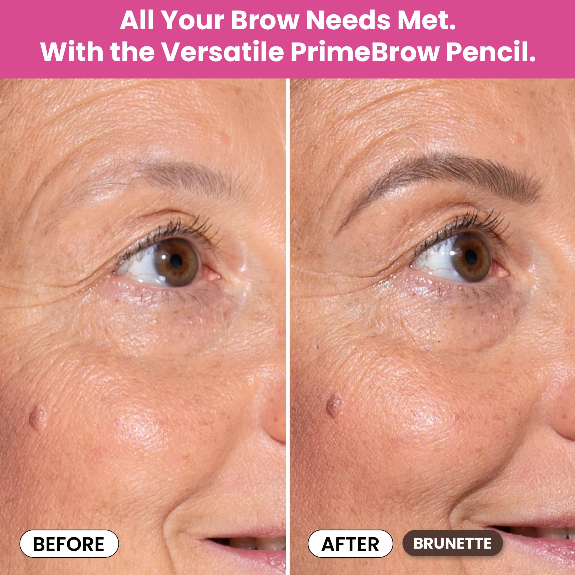 Prime Prometics PrimeBrow Pencil long-wear finish stays defined all day