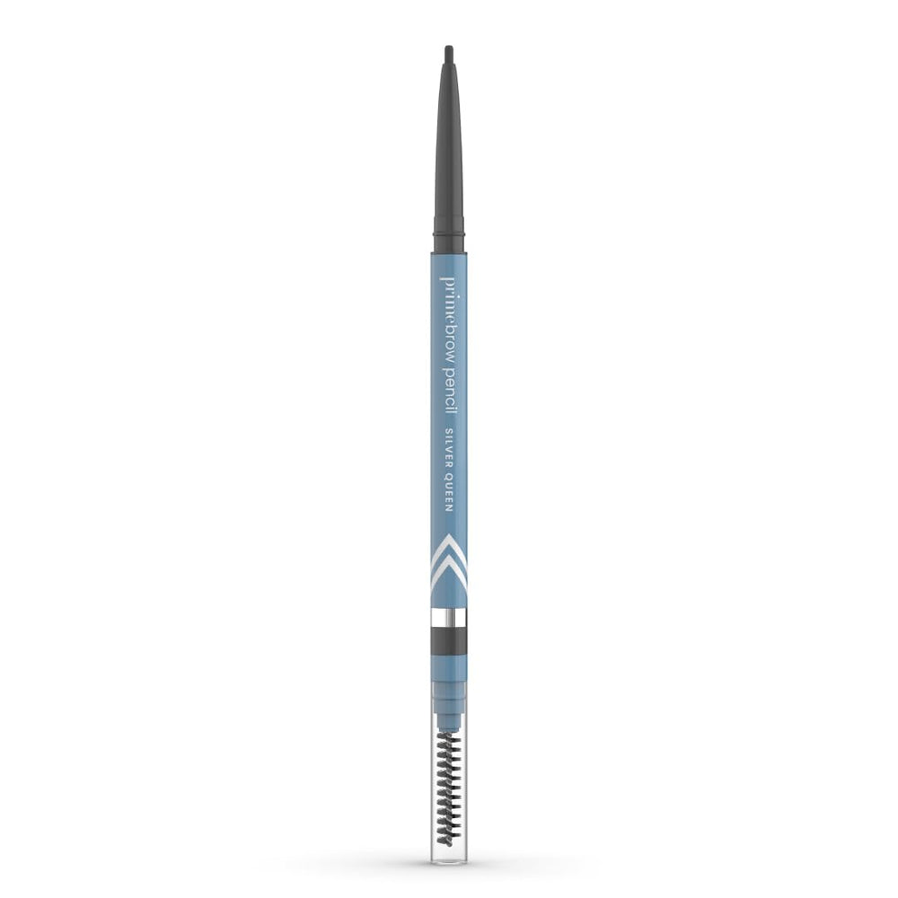 Prime Prometics PrimeBrow Pencil precision-tip demonstrates natural hair-like strokes