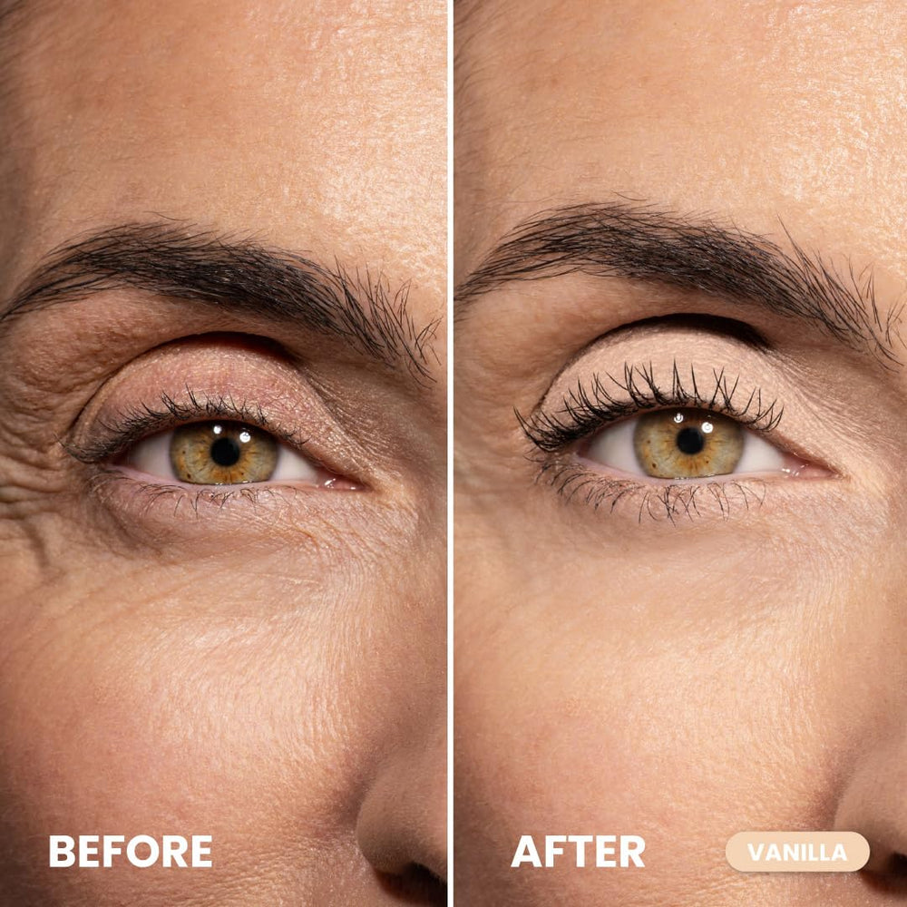 PrimeEyes 12-hour wear maintains vibrant color without creasing.