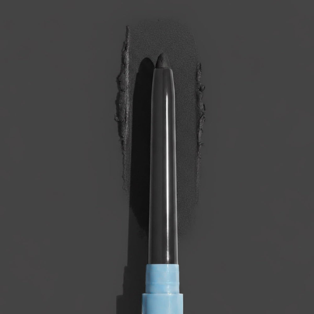 PRIME PROMETICS PrimeEyes Glide Eyeliner smudger tool enables smoky finish.