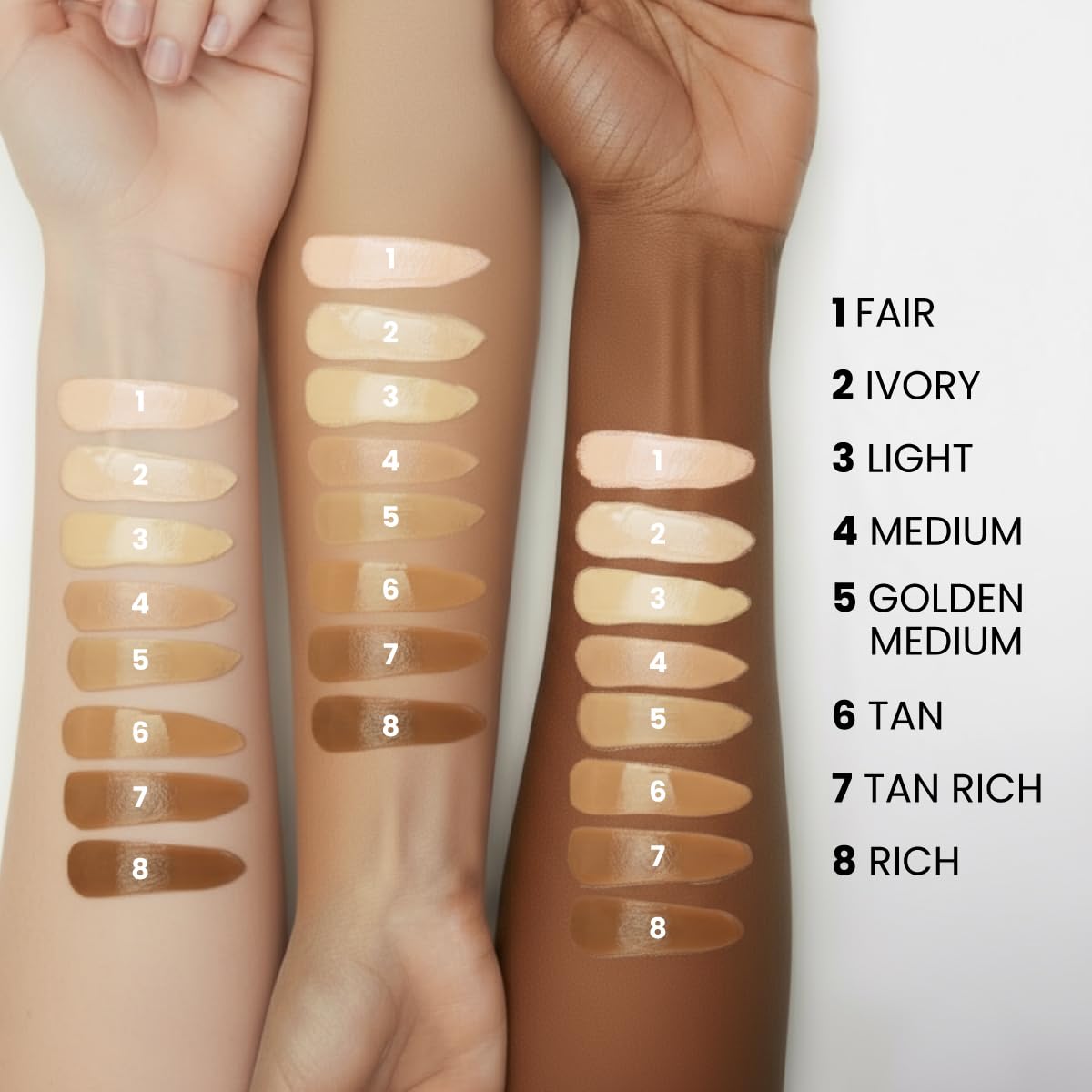Prime Prometics PrimeSkin CC+ Cream finish closeup shows crease-free soft-matte glow