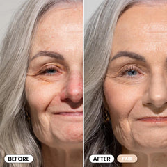 Prime Prometics PrimeSkin CC+ Cream texture swirl highlights lightweight blendable finish.