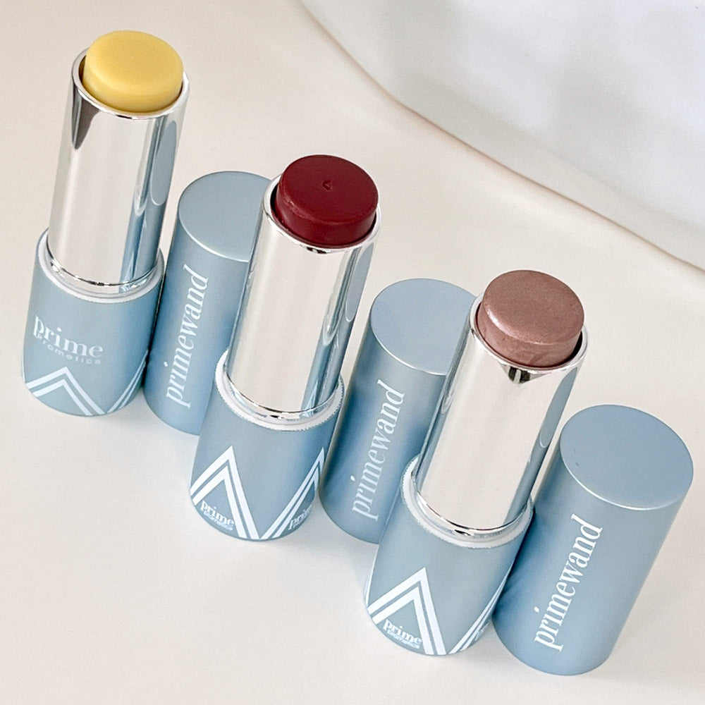 Prime Prometics PrimeWand Pearl premium packaging display with hypoallergenic formula.