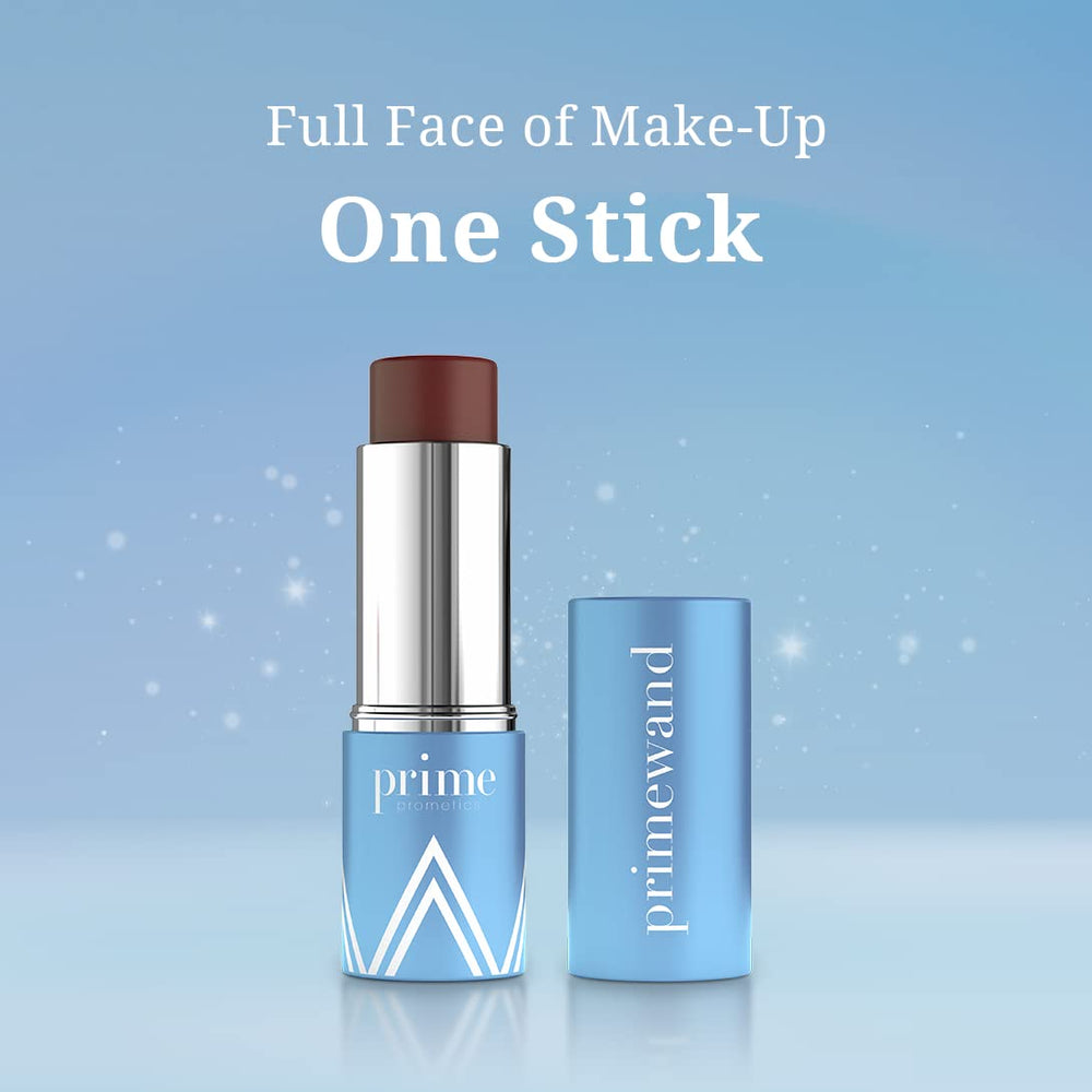 Prime Prometics PrimeWand Pigment lip application delivers rich color in one swipe for easy on-the-go lips