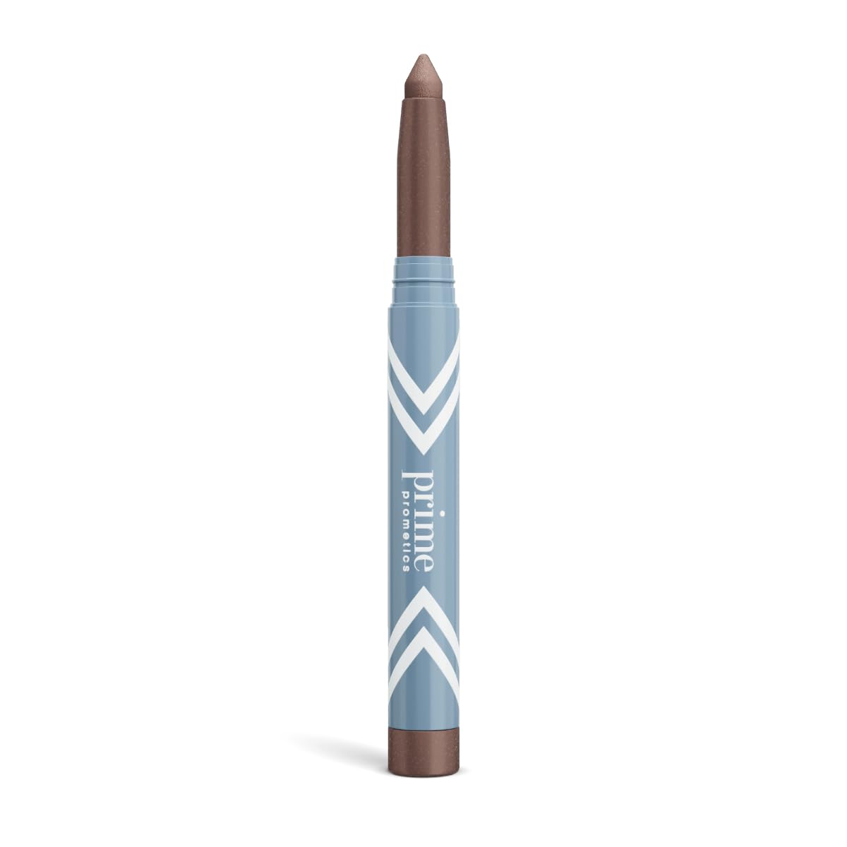 PrimeEyes Eye Brightener tube demonstrates silky formula for quick eye lift.