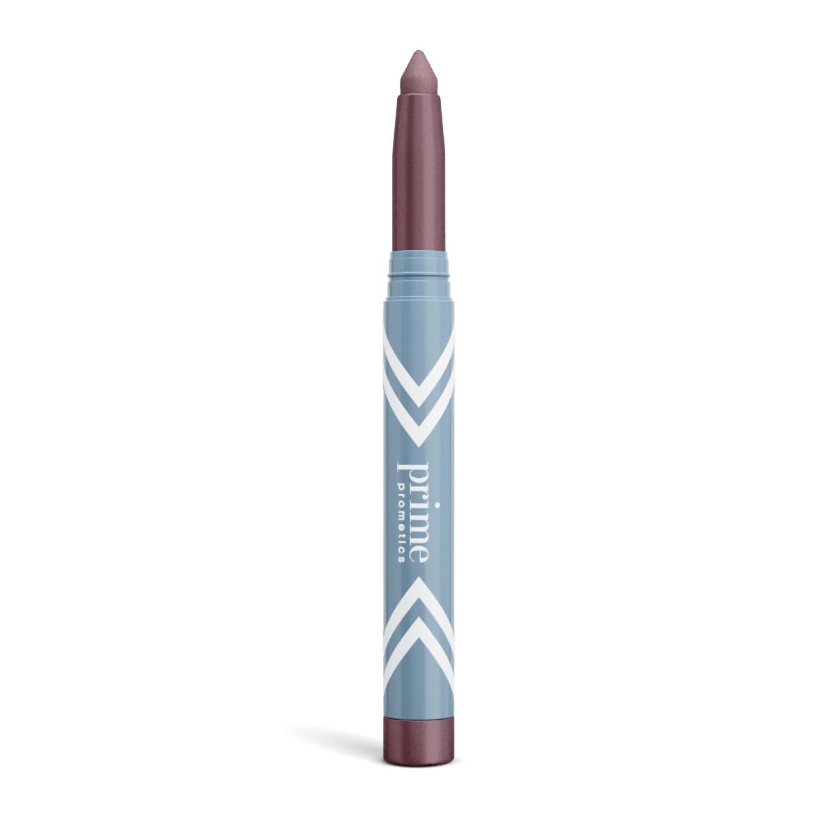 PrimeEyes cream-shadow stick in violet swirls brightens mature eyes with a soft glow.