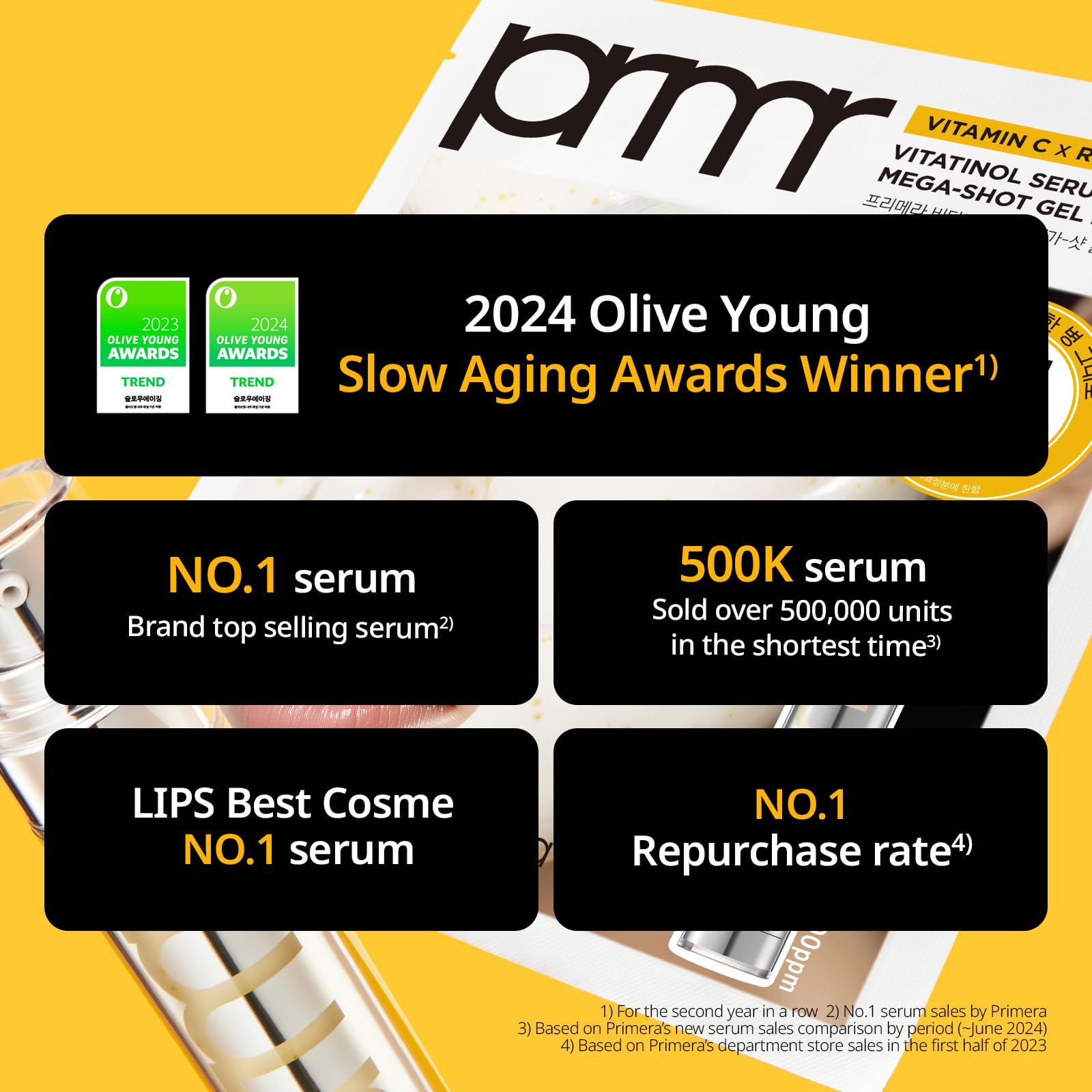 Primera PRMR Youth Radiance Serum bundle shot highlighting value and easy routine.