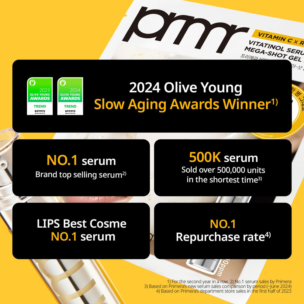Primera PRMR Youth Radiance Serum bundle shot highlighting value and easy routine.