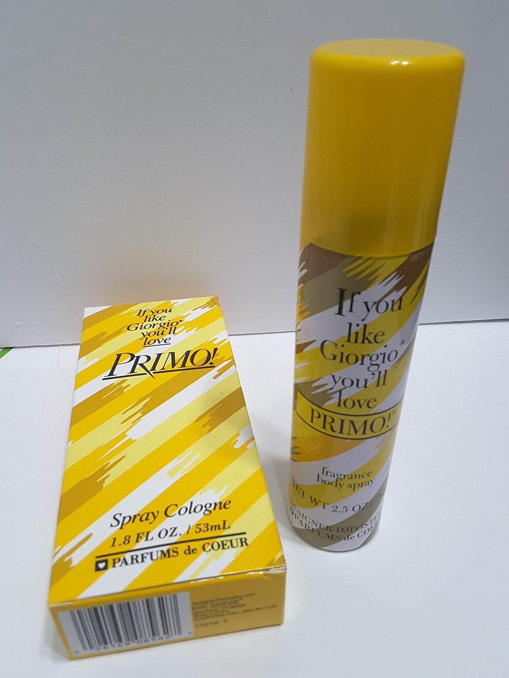 Primo Parfums De Coeur Women fragrance deodorant spray with gentle protection.