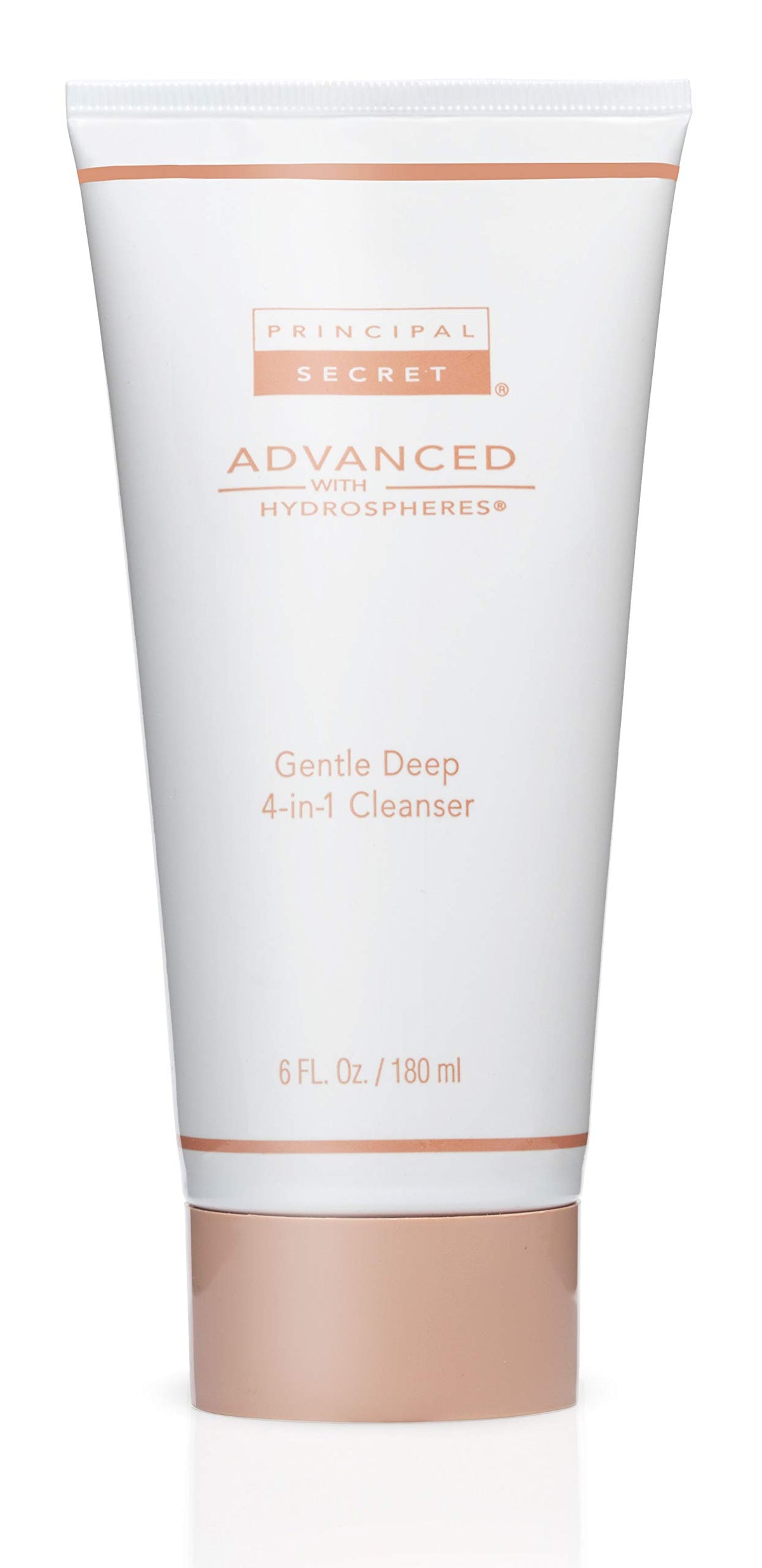 Principal Secret Advanced Gentle Deep 4-in-1 Cleanser bottle front for daily cleansing and makeup removal