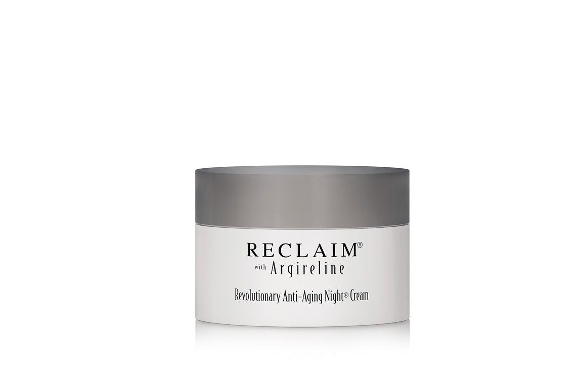 Principal Secret RECLAIM ornate label closeup communicates premium skincare.