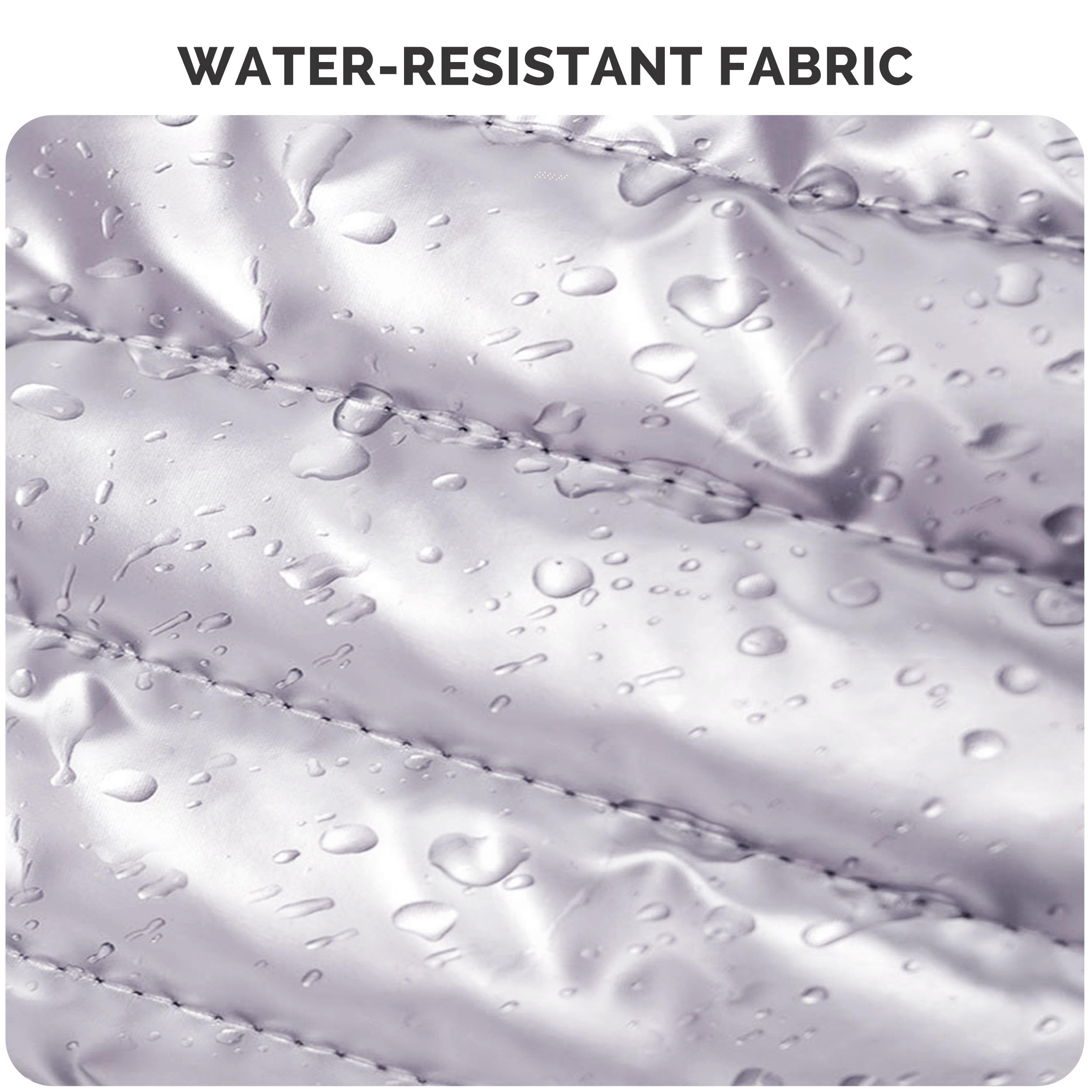 Prite bolso de maquillaje violeta tejido resistente al agua protege tus productos
