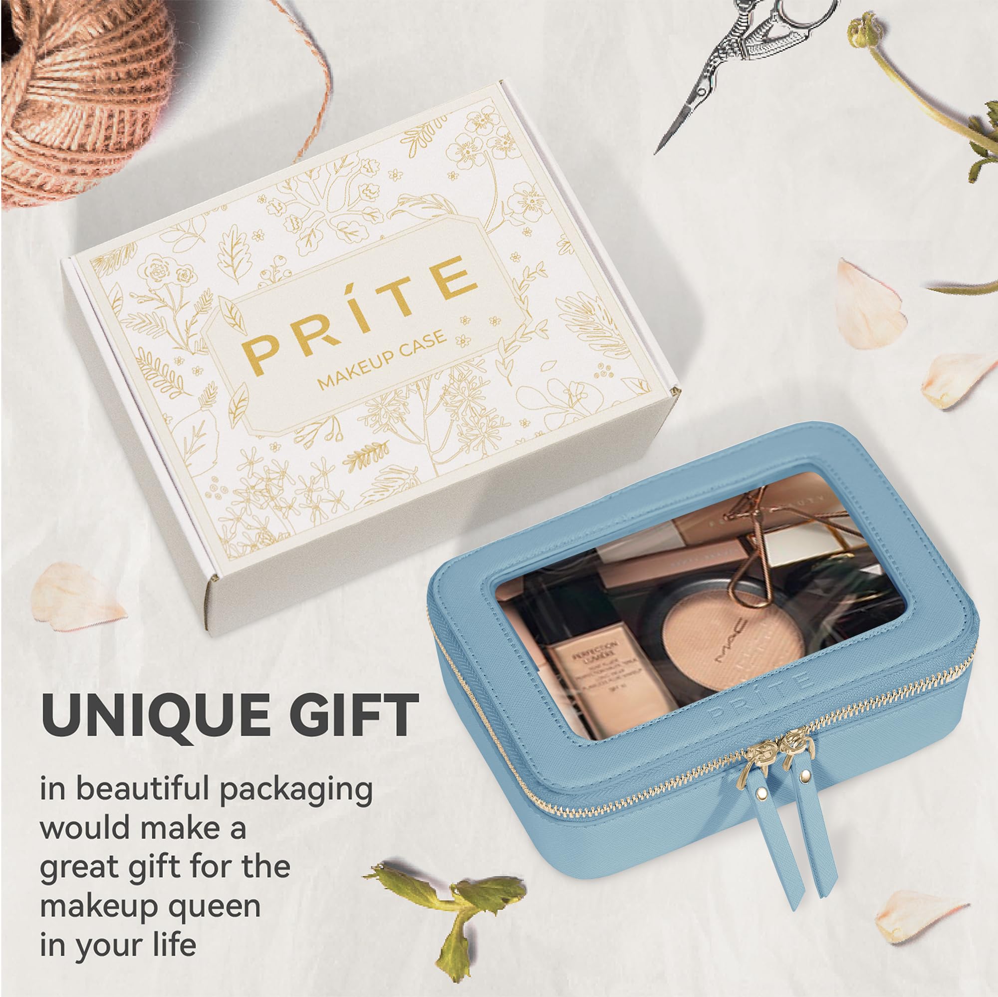 Prite easy-clean surface simplifies maintenance after trips and workouts.