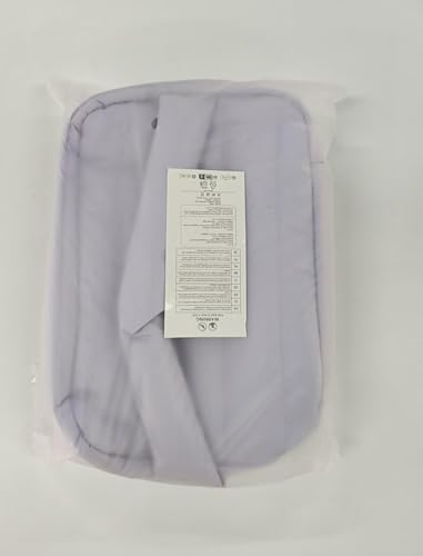 Prite Makeup Bag easy-clean surface wipes clean after trips.
