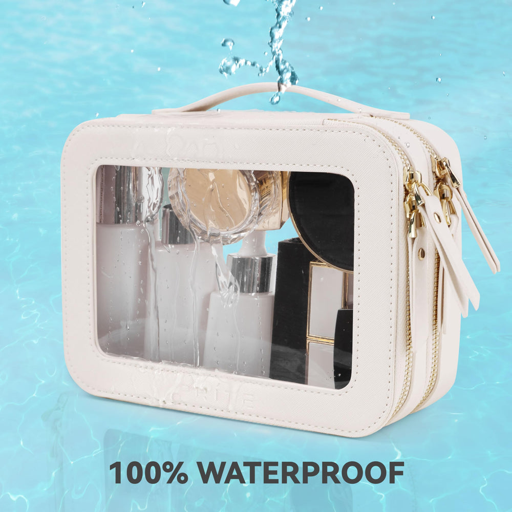 Prite transparent organizer helps quick item location during busy mornings