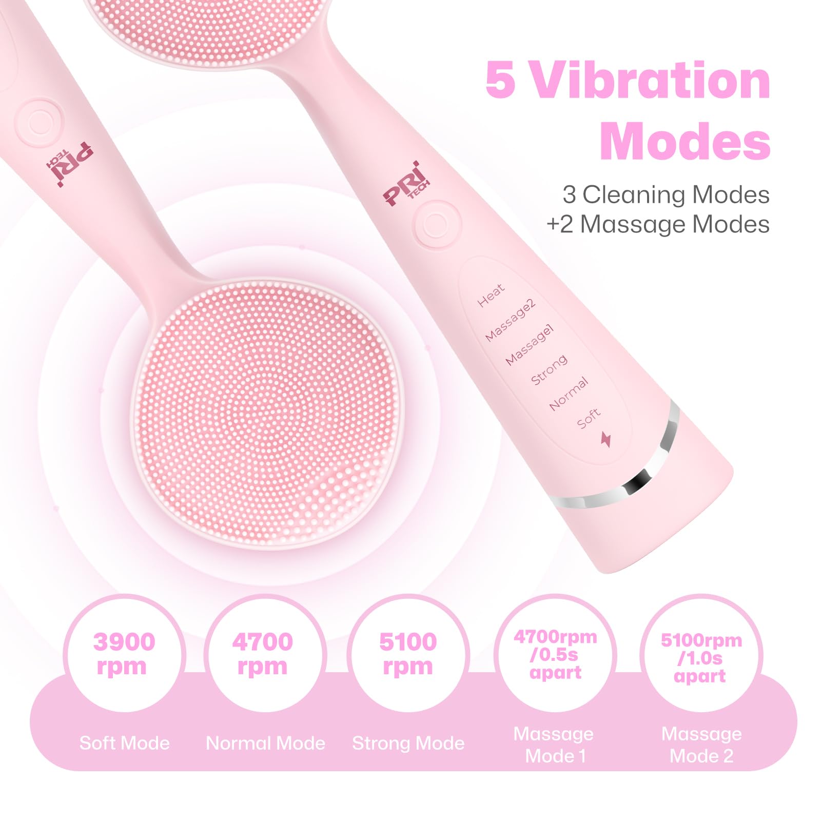 PRITECH compact portable brush fits in your routine and travel