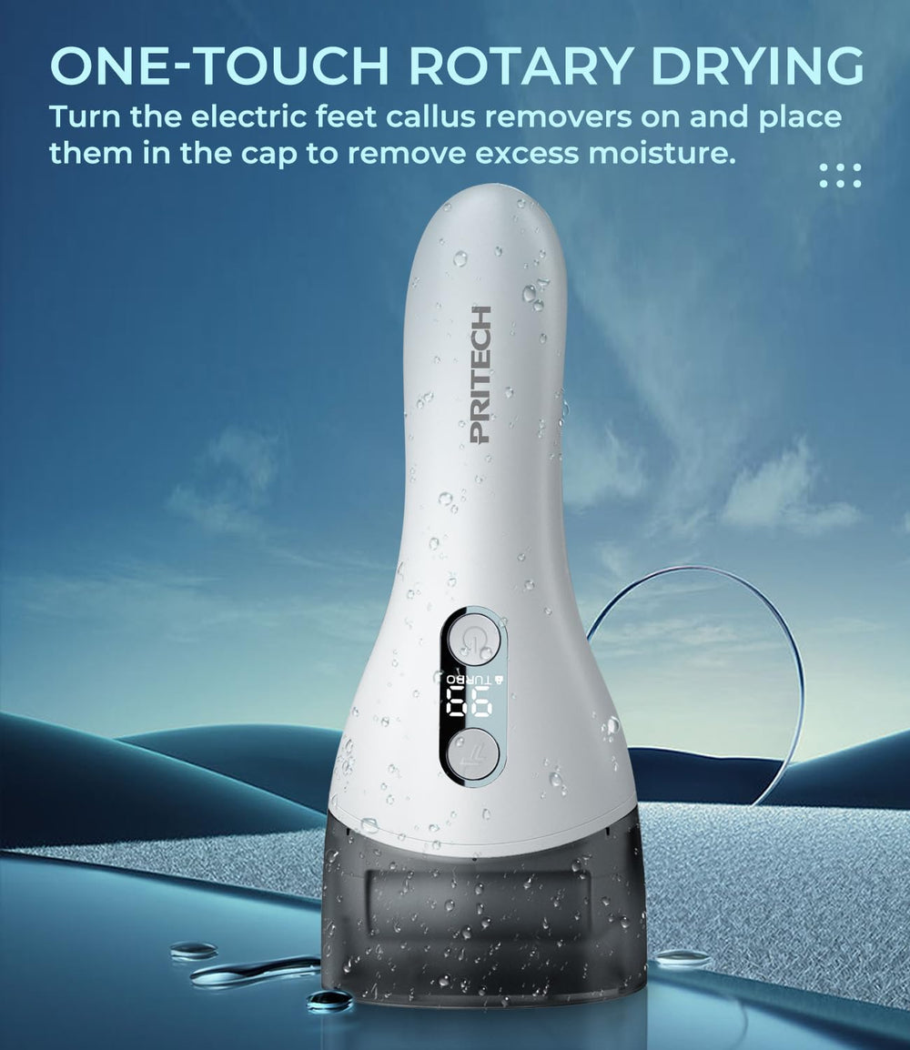 PRITECH Electric Callus Remover gift-ready packaging