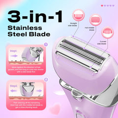 PRITECH shaver for women arms and underarms quick grooming.