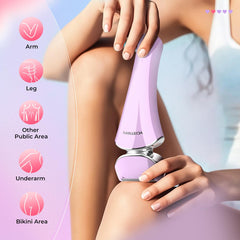 PRITECH shaver bikini area precision with curved blade.