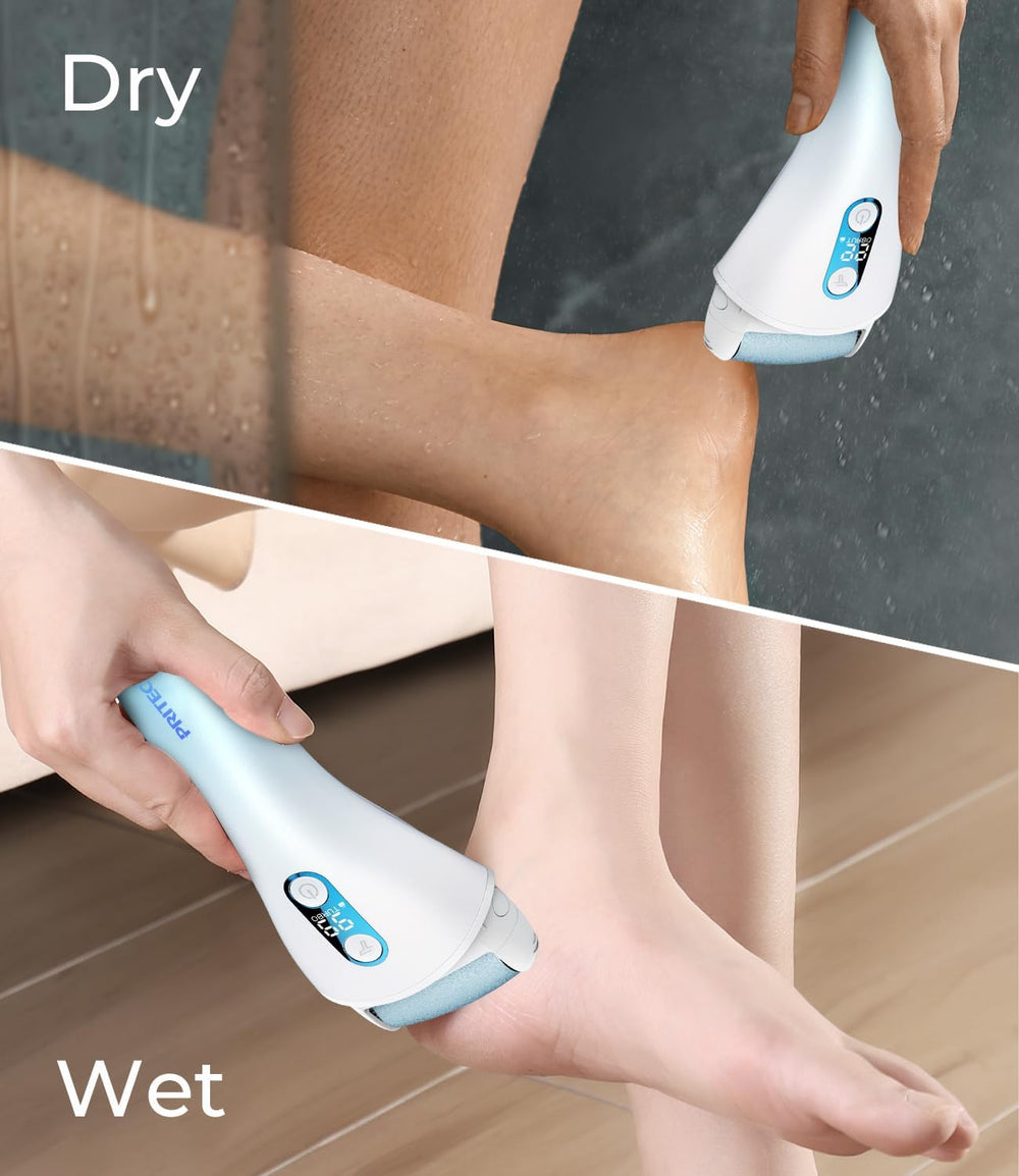 PRITECH gift-ready foot care product illustration suitable for both women and men.