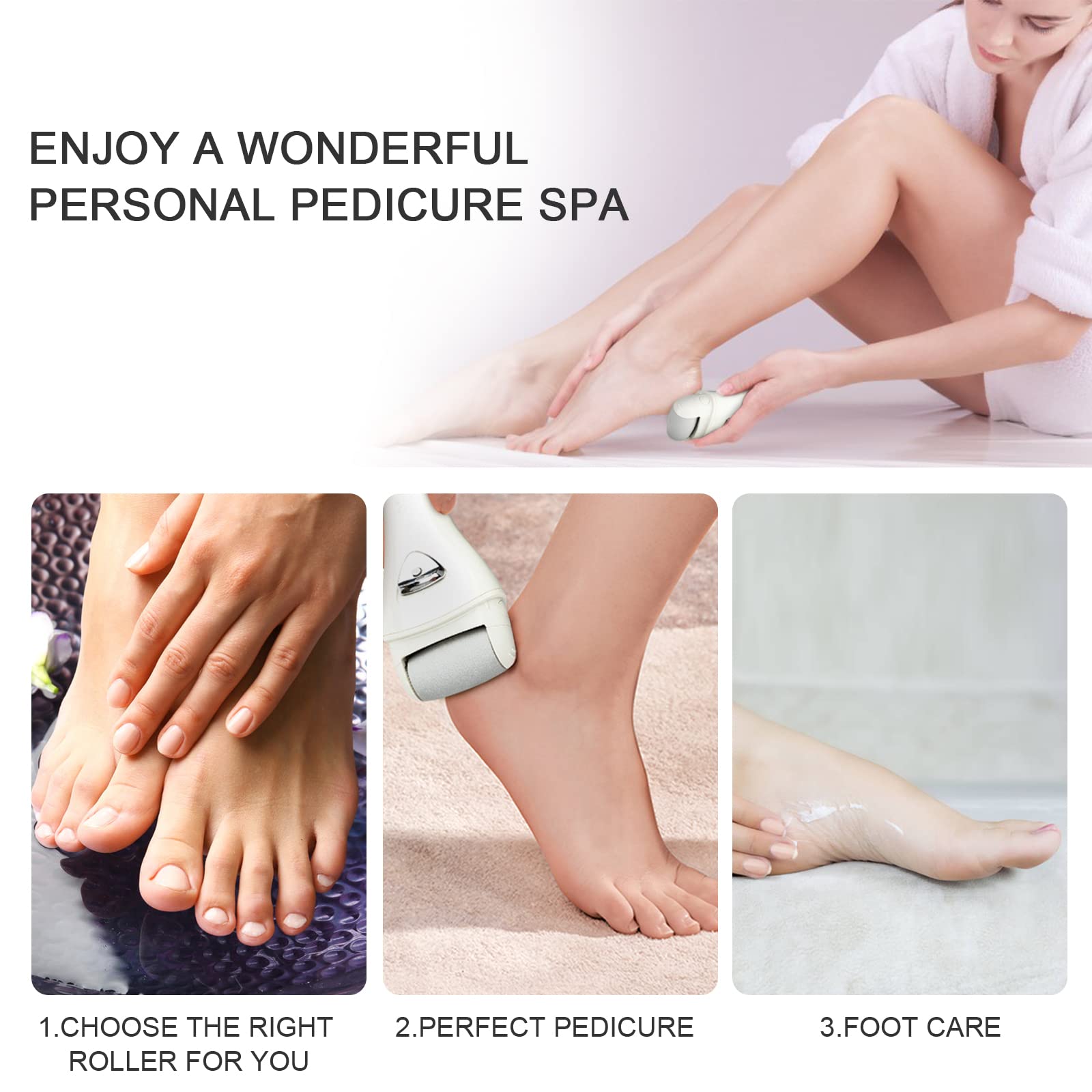 PRITECH gift-ready foot care kit ideal for DIY spa at home.