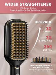 PRITECH ionic technology reduces frizz and adds shine during daily styling.