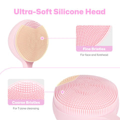 PRITECH vibrating mode levels 1-5 for customized cleansing and massage