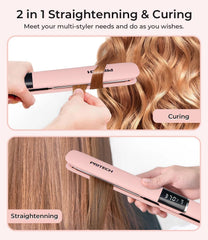 PRITECH flat iron lockable design keeps it compact for travel and storage