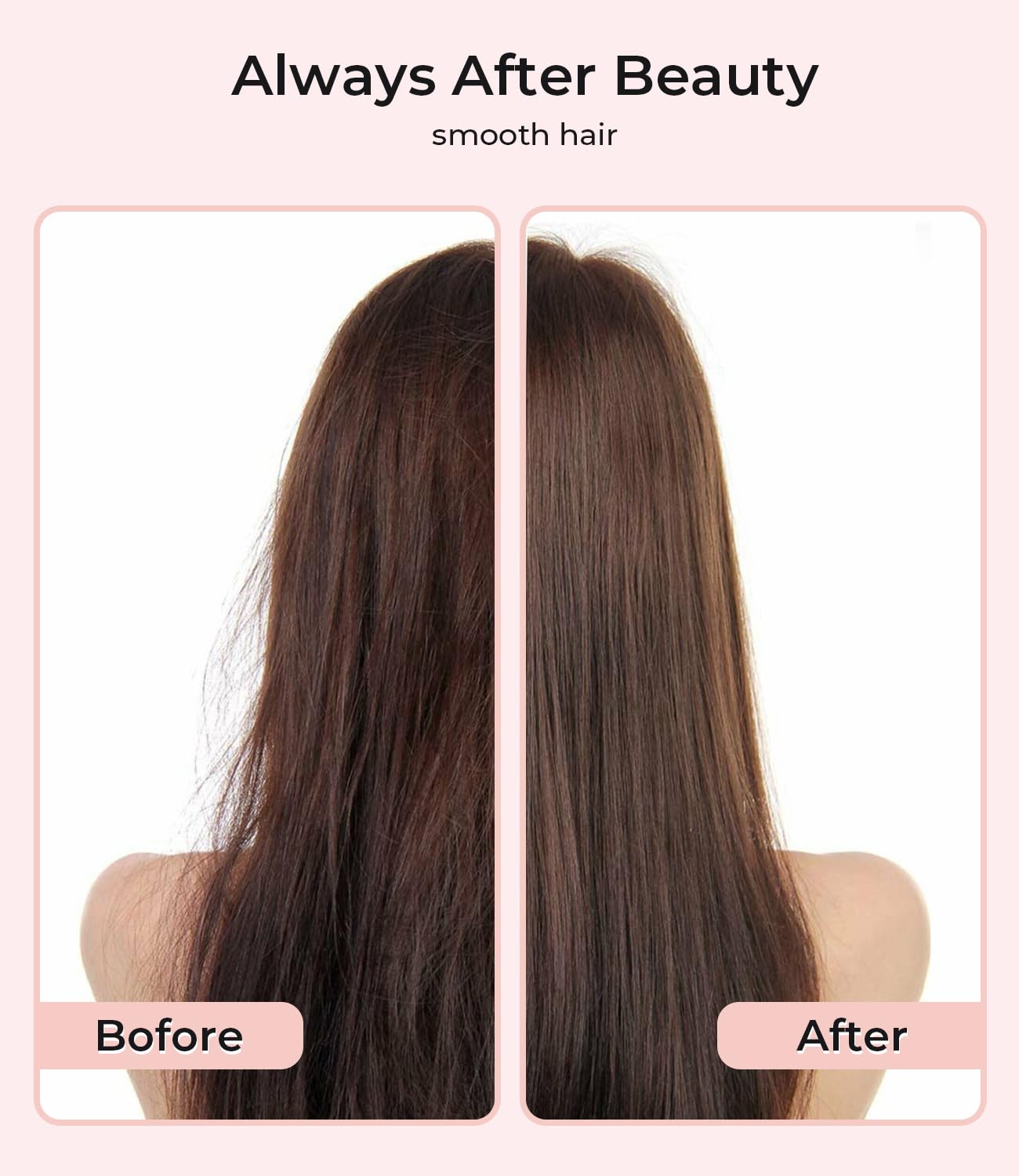 PRITECH flat iron heats to 450°F in 30 seconds for quick styling sessions
