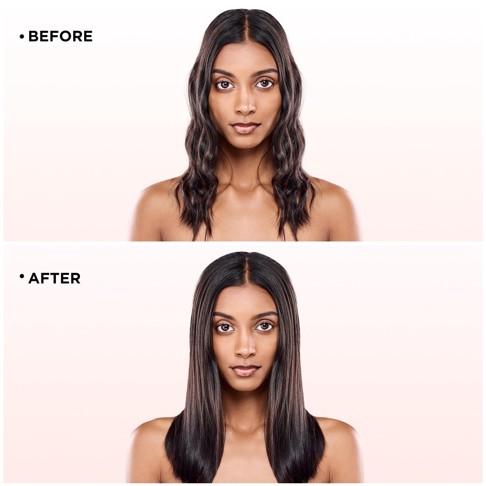 Prizm hair straightener brush auto shut-off feature enhances safety after use