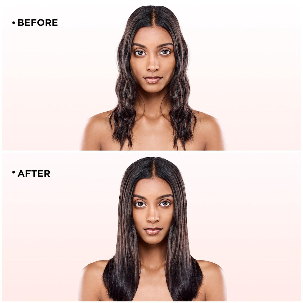 Prizm hair straightener brush auto shut-off feature enhances safety after use