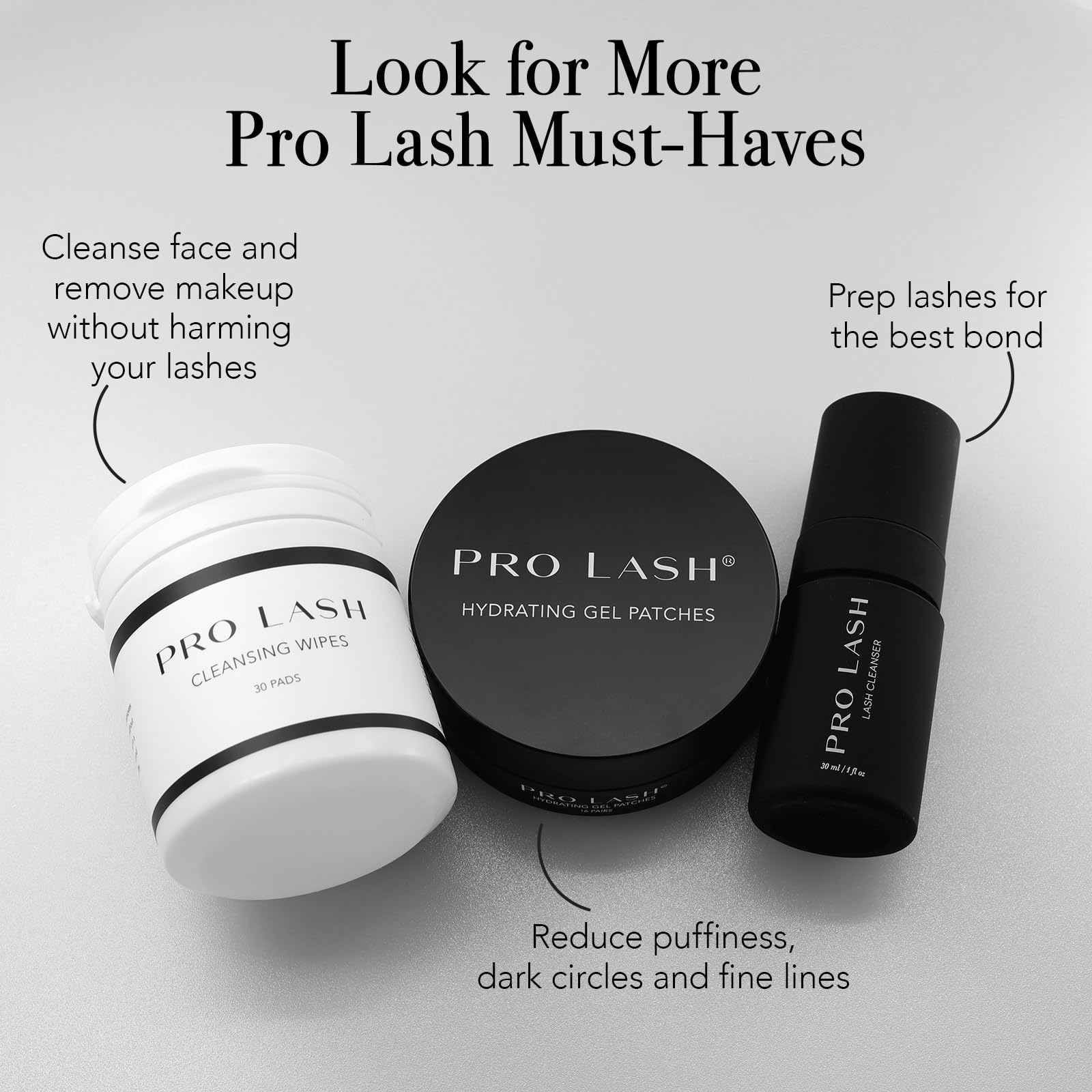 Pro Lash compact kit packaging is travel-friendly for on-the-go touch-ups.
