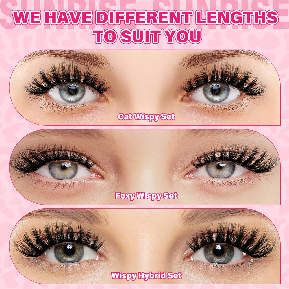 PRO LASHBEAUTY beginner-friendly kit setup for at-home styling