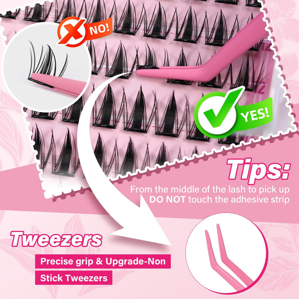 PRO LASHBEAUTY lightweight design delivers comfortable wear and natural appearance.
