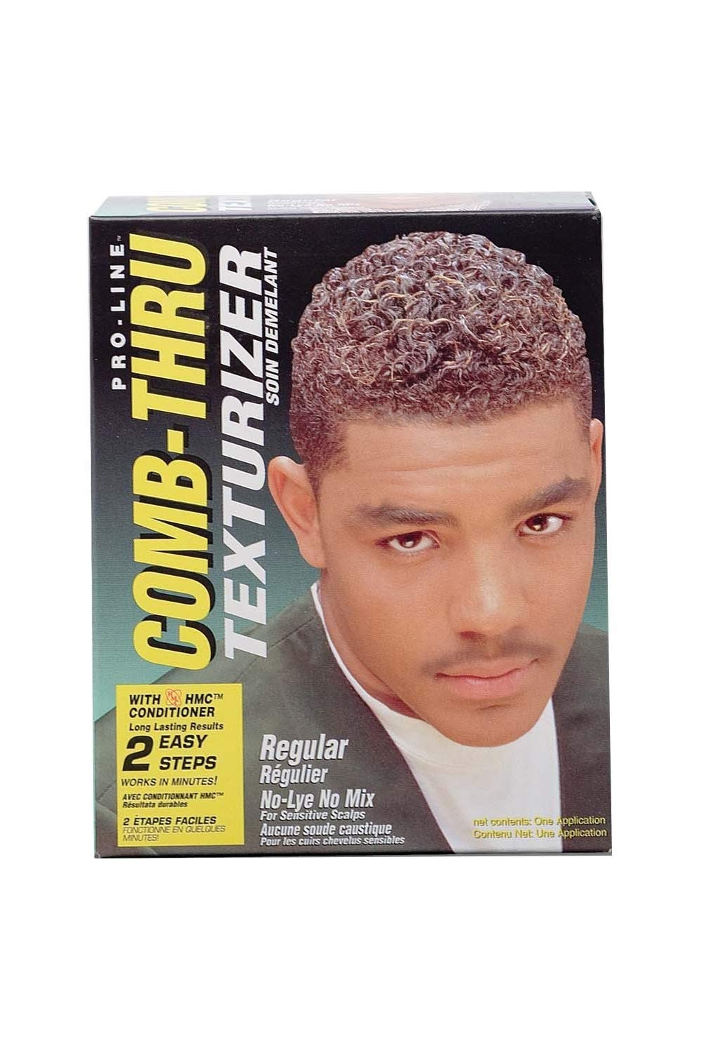 Pro-Line Comb-Thru Regular Texturizer bottle for easy styling and light hold.