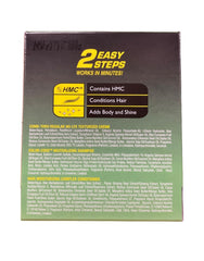 Pro-Line Comb-Thru Regular Texturizer hair application demonstrates textured waves and natural movement.