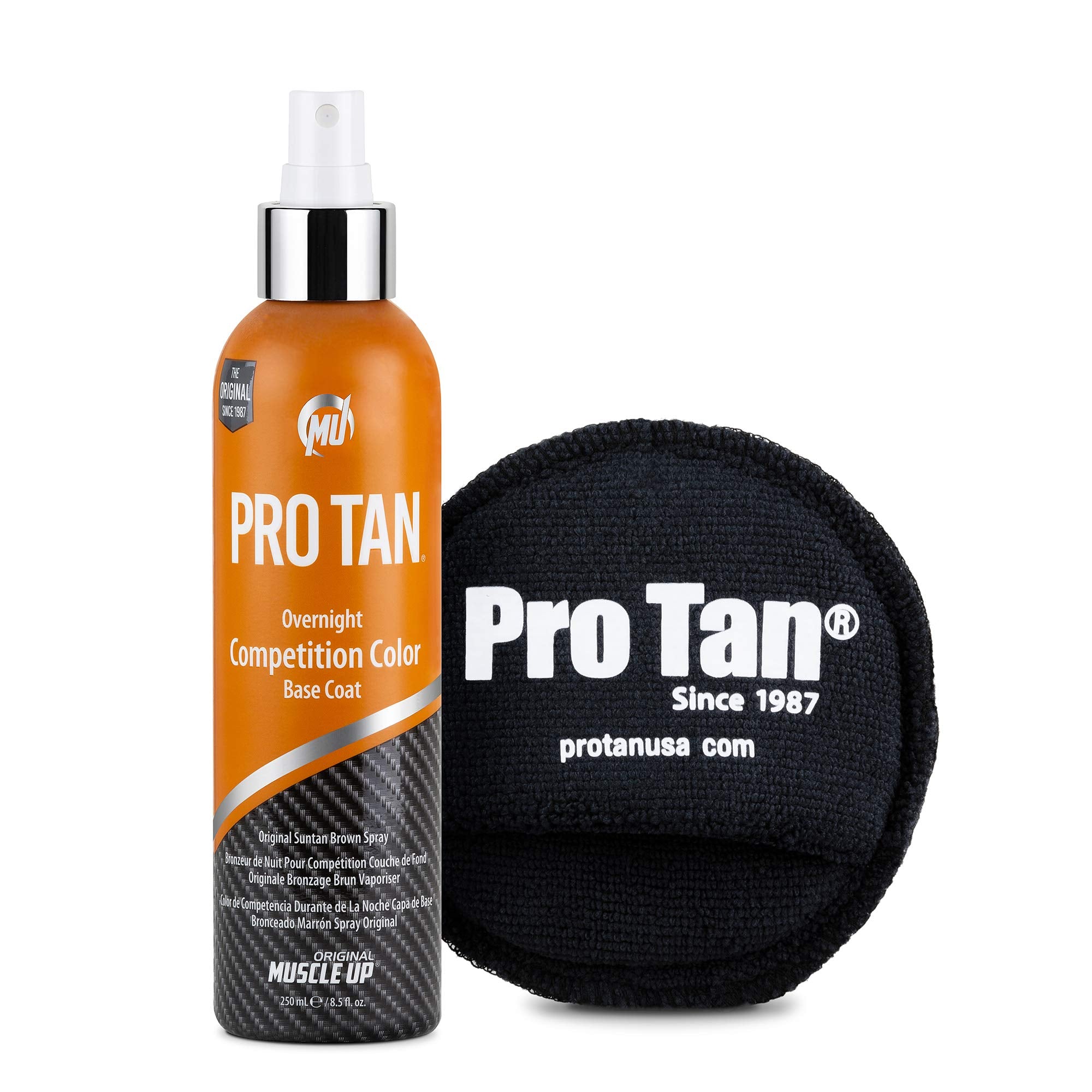 Pro Tan Overnight Competition Color glow after night use with lasting, streak-free tan