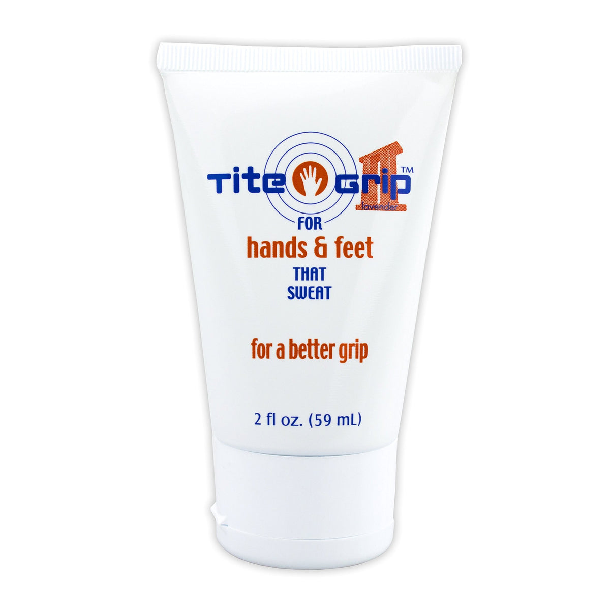 ProActive Tite Grip II hand lotion application showing clear, non-sticky grip enhancement.