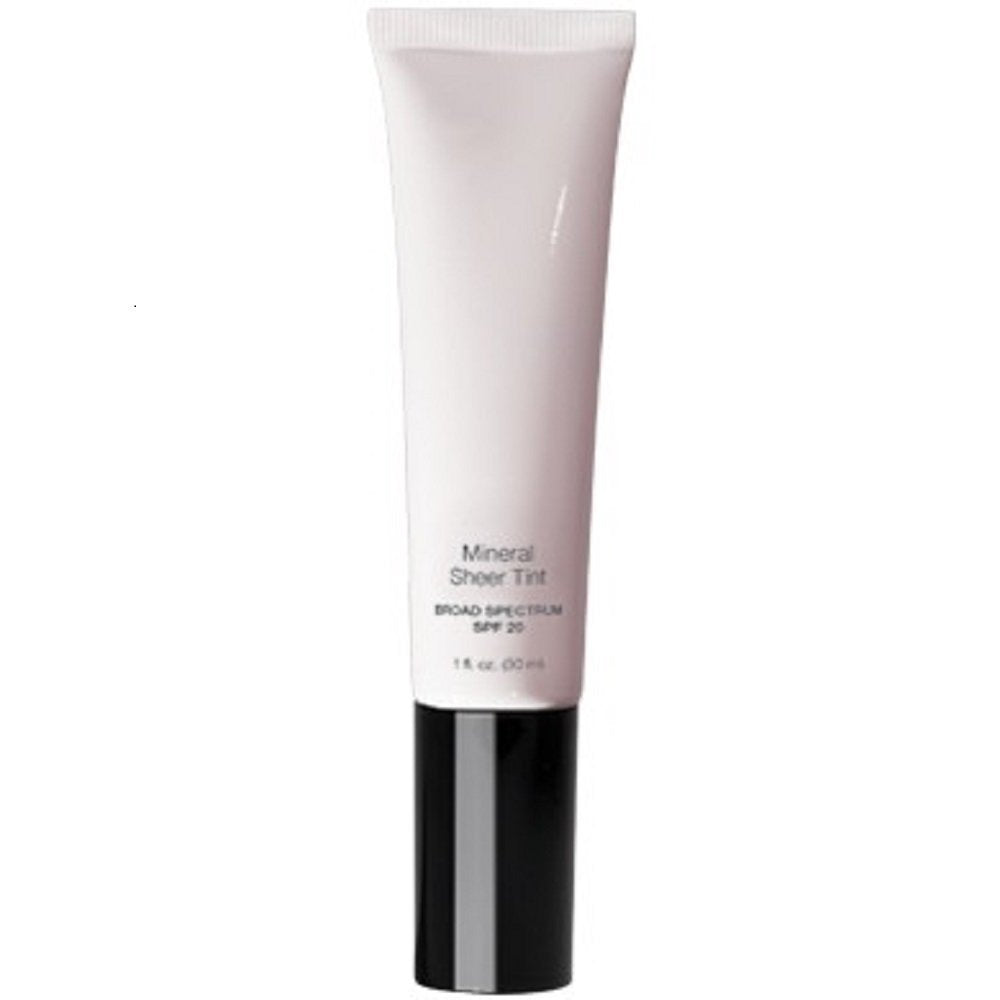 Probeautyco Mineral Sheer Tint SPF 20 natural finish bottle showing lightweight coverage