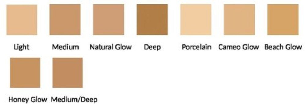 Probeautyco Mineral Sheer Tint SPF 20 swatch application demonstrating easy blend and subtle glow