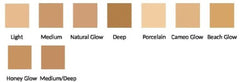 Probeautyco Mineral Sheer Tint SPF 20 swatch application demonstrating easy blend and subtle glow